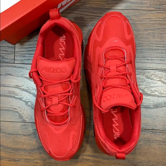 NIKE men’s AIR MAX 200 University Red - Picture 9 of 16